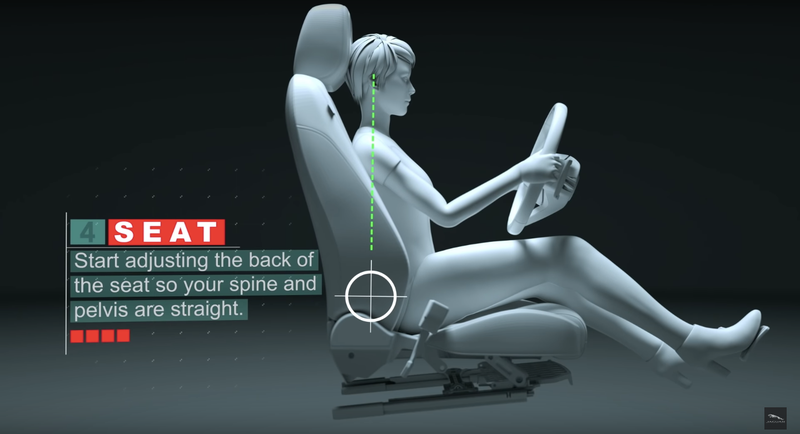 Illustration for article titled This, Apparently, Is the Optimal Driving Position